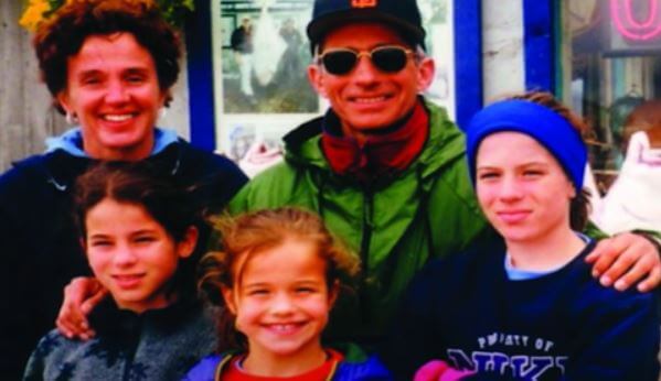 Alison Fauci with her family